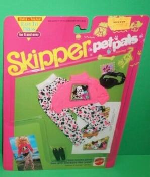 Mattel - Barbie - Skipper Pet Pals - Dog Top - кукла